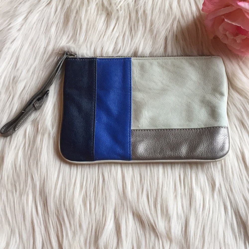 Express color-blocked wristlet